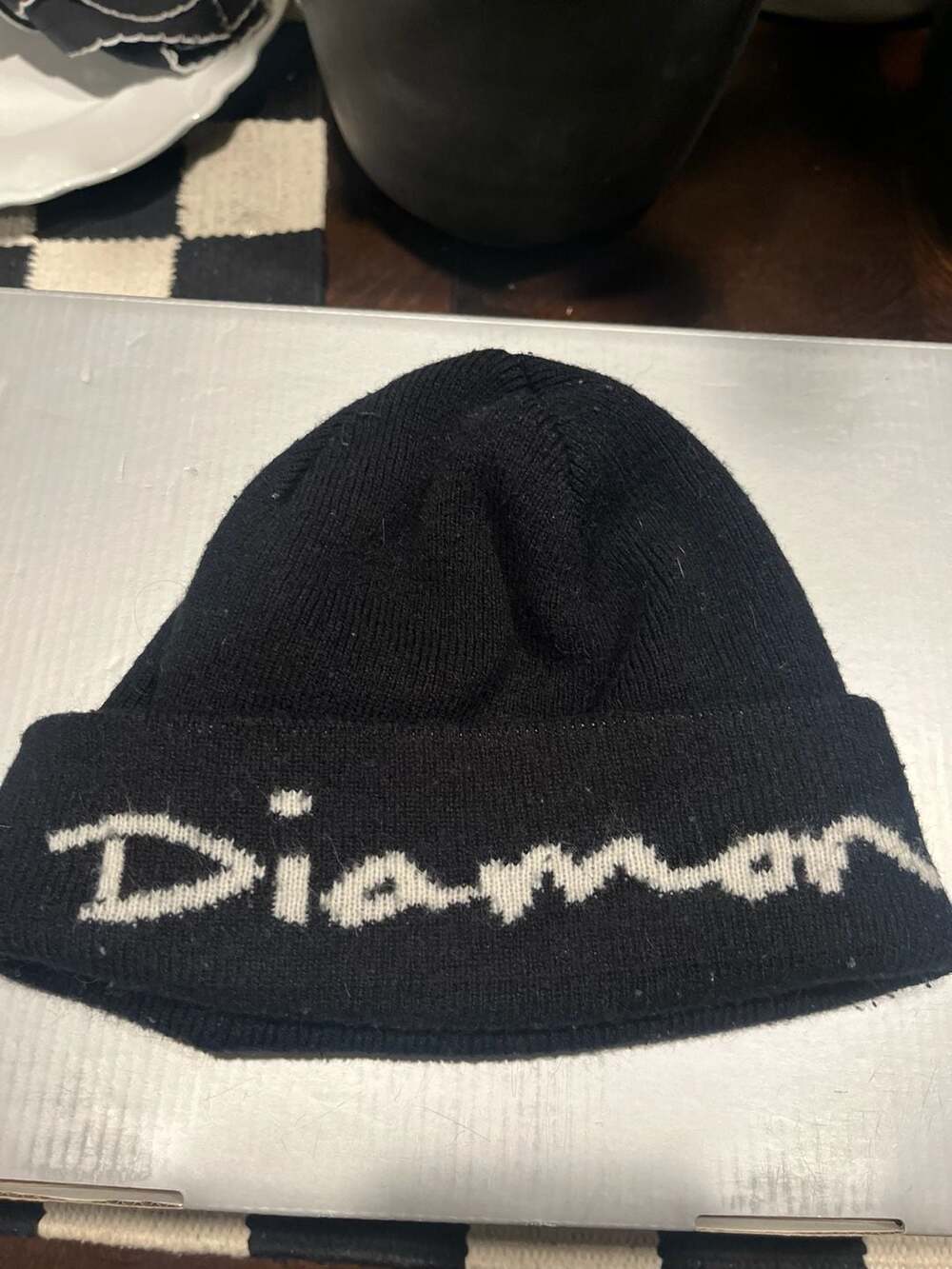 Diamond Supply Co. OG Script Knit Cuff Beanie Black